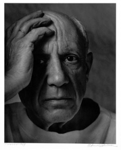 Arnold Newman. 'Pablo Picasso, France, 1954.' Arnold Newman/Getty Images.