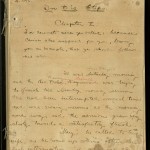 The original manuscript of Charles M. Sheldon's "In His Steps." Sheldon first delivered the book as a series of sermons in 1896.