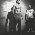 A production still of Robert De Niro as Max Cady, the bible verse-tattoo sporting convict from "Cape Fear."