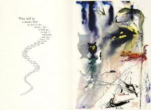 "The Mouse's Tale." © Salvador Dalí, Fundació Gala-Salvador Dalí / Artists Rights Society (ARS), New York, 2012.