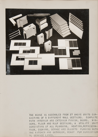 In The Galleries: Bel Geddes’s Modular Homes