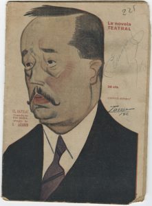 Actor Federico Repáraz, by Manuel Tovar.