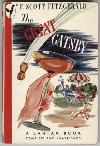 "The Great Gatsby" (New York: Bantam, 1945). This mass-market paperback cover emphasizing the high life of the Twenties.
