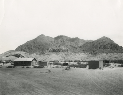 W.D. Smithers, View of Study Butte, Texas, 1932.