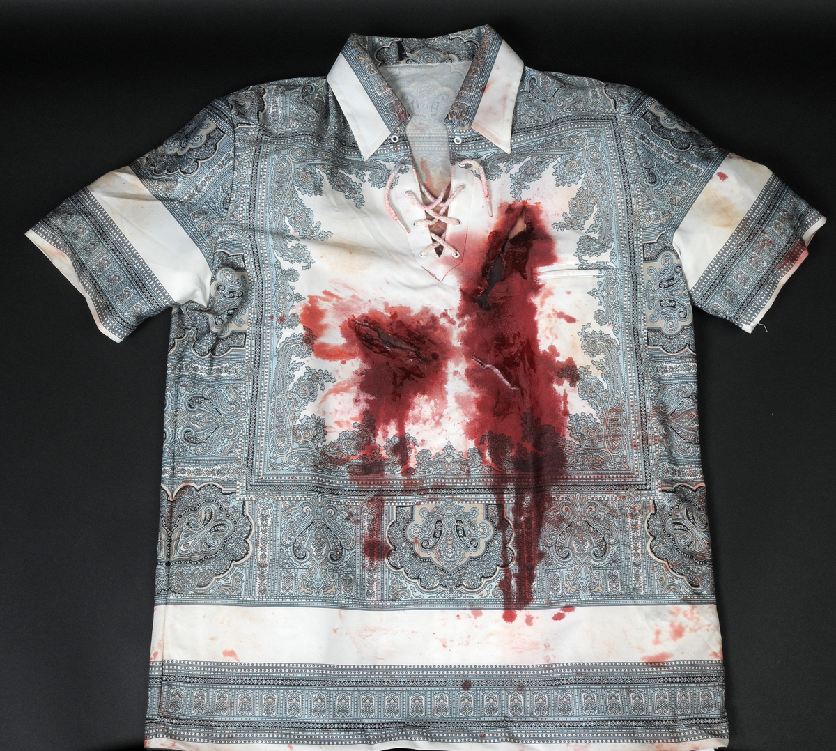 Shirt worn by Robert De Niro in "Cape Fear." Photo by Anthony Maddaloni.