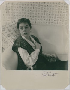 Photo of Carson McCullers by Cecil Beaton.