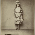 Rev. Charles L. Dodgson. “Xie Kitchin as Penelope Boothby, standing.” 1875–1876.