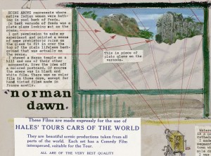 (Detail) Norman Dawn's Card No.7, “Hale's Tours of the World” (1907).