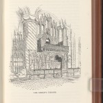 An illustration by Joseph Pennell in "Handbook of English Cathedrals"