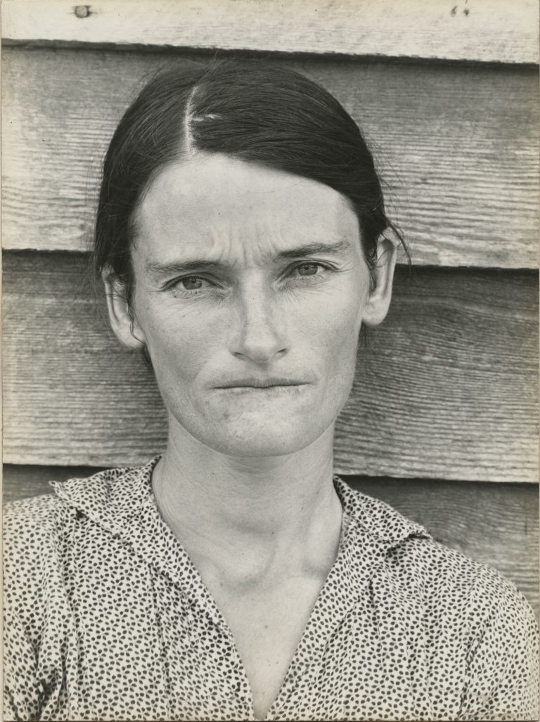 "Allie Mae Burroughs," Walker Evans, 1936