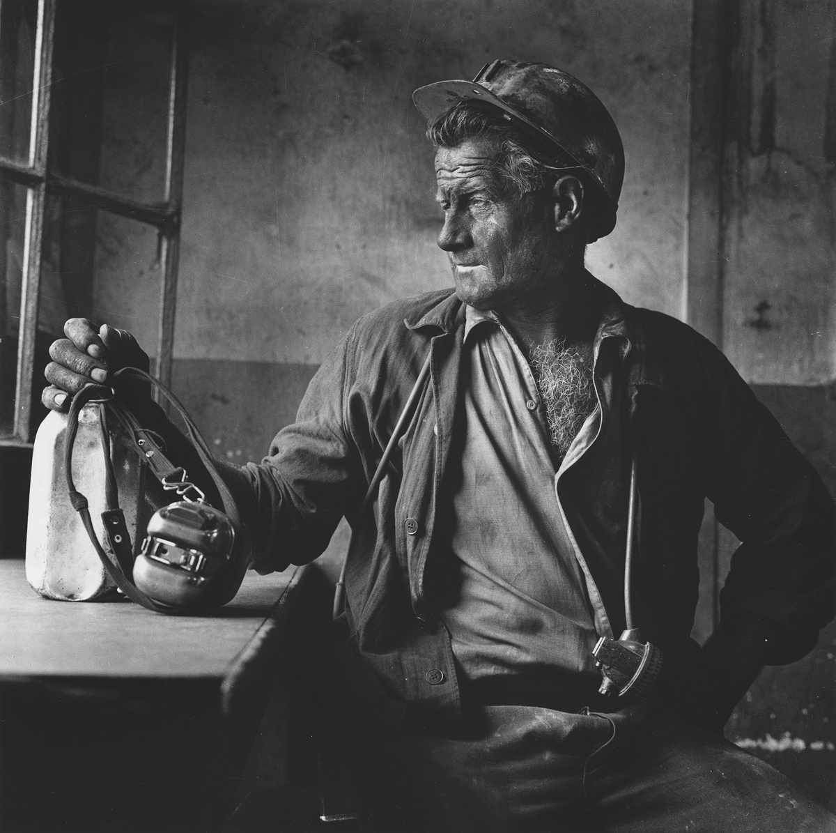 “Ruhr Miner,” Fritz Henle, 1967