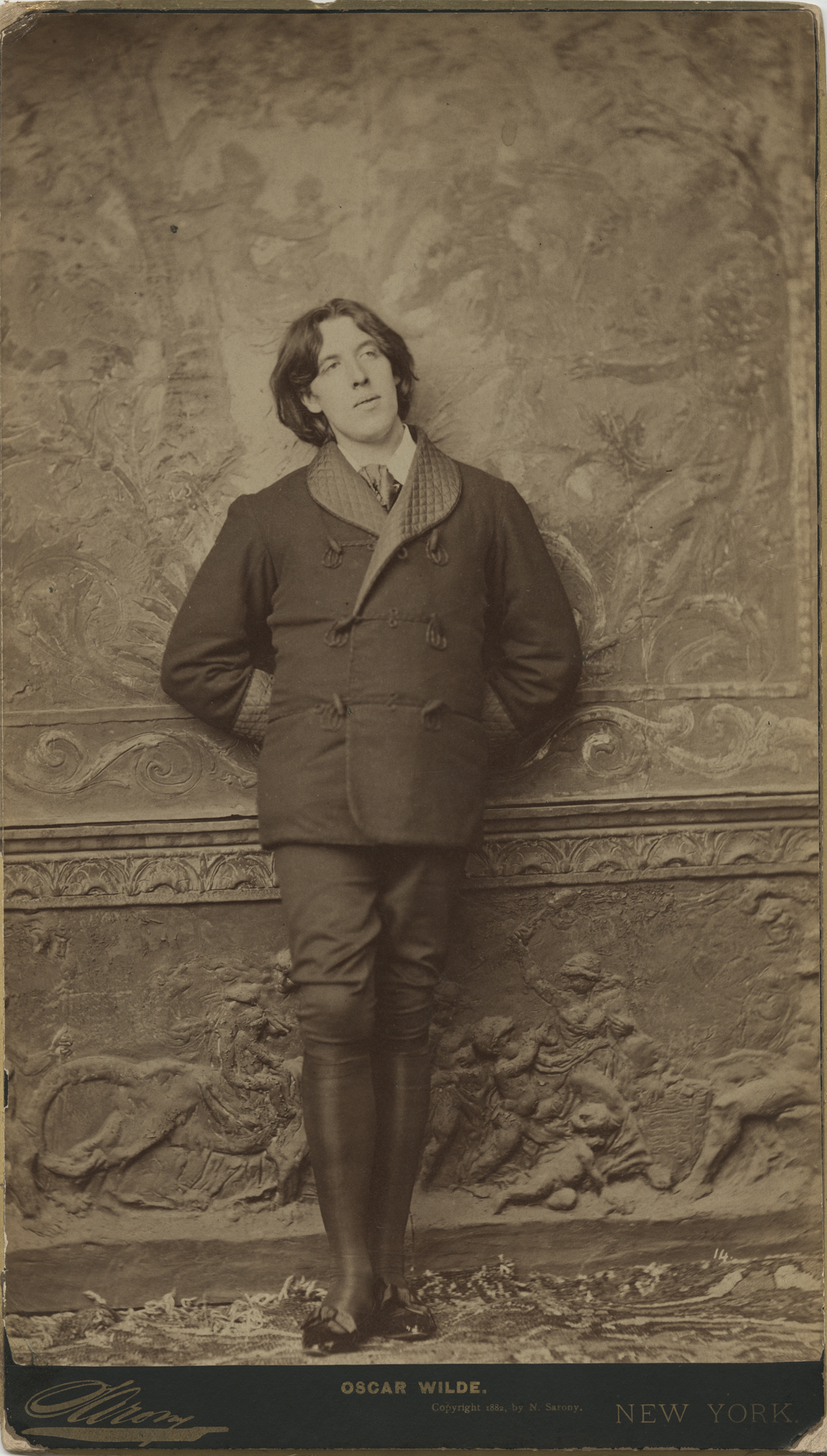 "Oscar Wilde," Napoleon Sarony, 1882