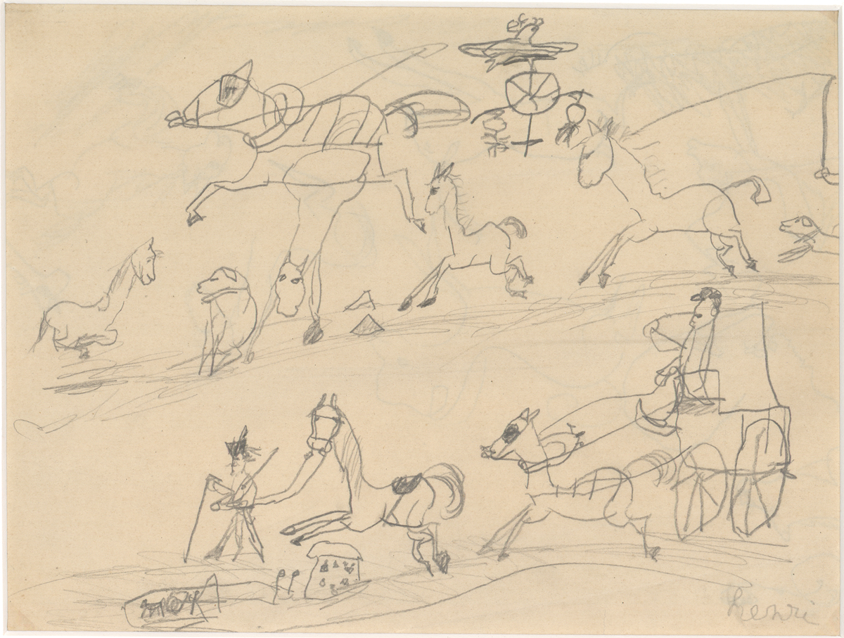 From the Outside In: Henri de Toulouse-Lautrec’s “Childhood Drawings,” ca. 1870–1871