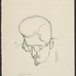 "Portrait of James Joyce," Wyndham Lewis, 1920