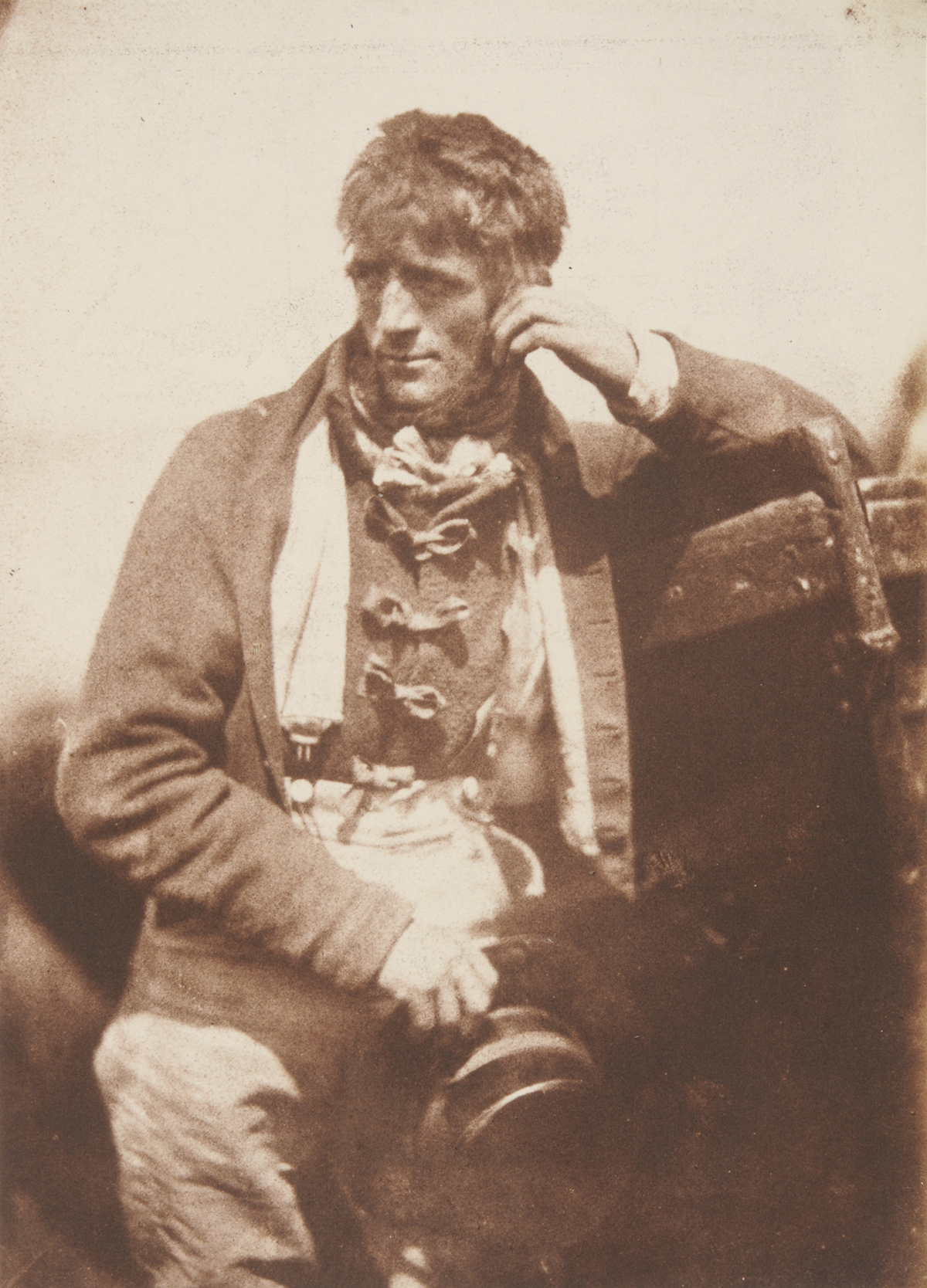 David Octavius Hill & Robert Adamson. “A Newhaven Pilot.” 1845.