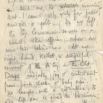 Wilfred Owen’s last letter to his mother, Oct. 31, 1918.