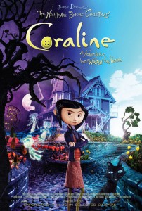 Promotional poster for "Coraline"