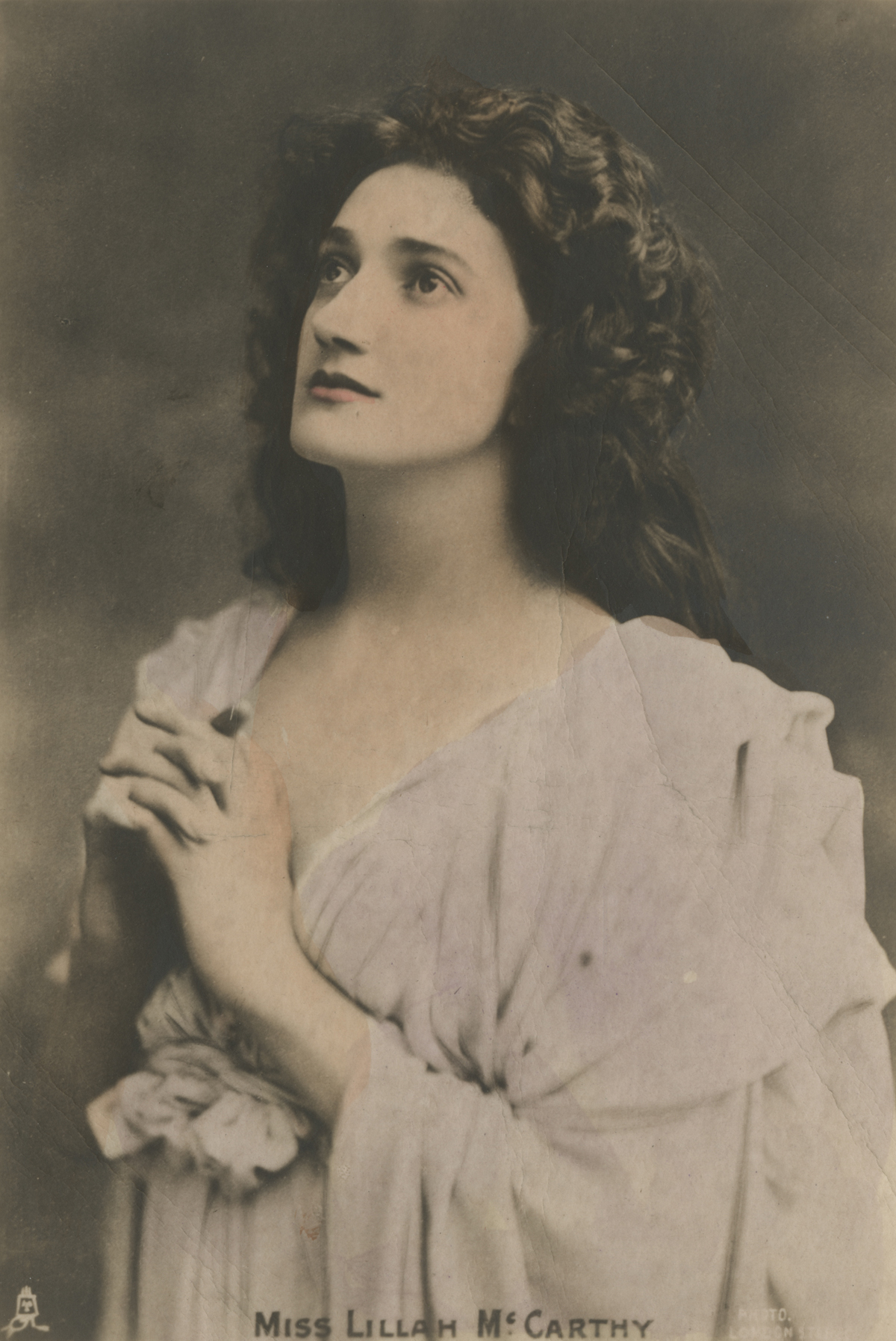 Postcard portrait of Lillah McCarthy.