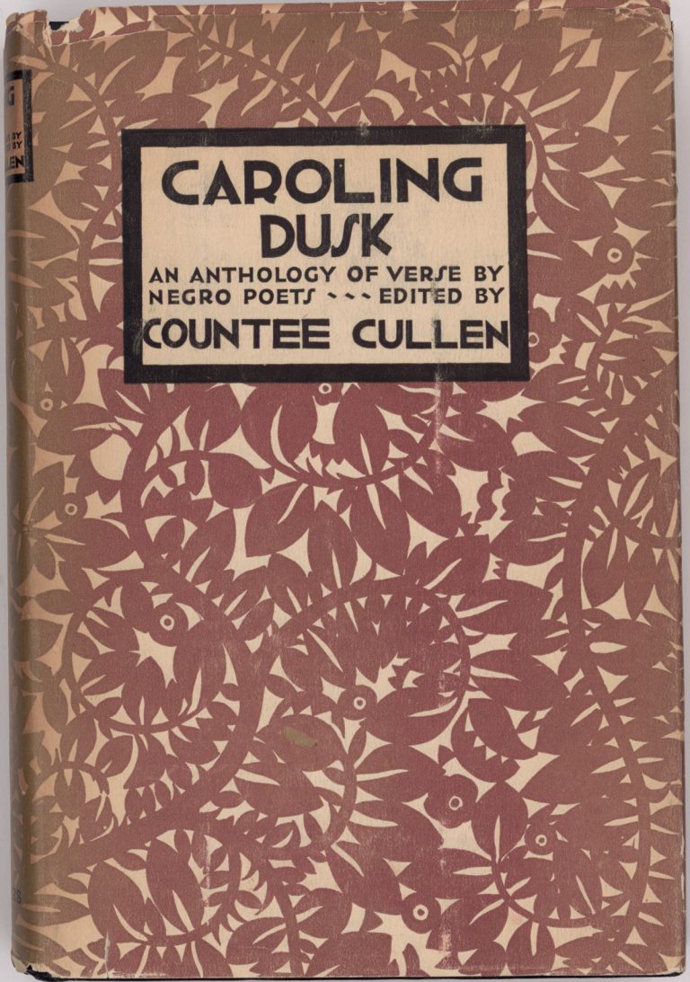 Caroling Dusk, An Anthology of Verse by Negro Poets, edited by Countée Cullen with decorations by Aaron Douglass (Harper & Brothers, 1927).