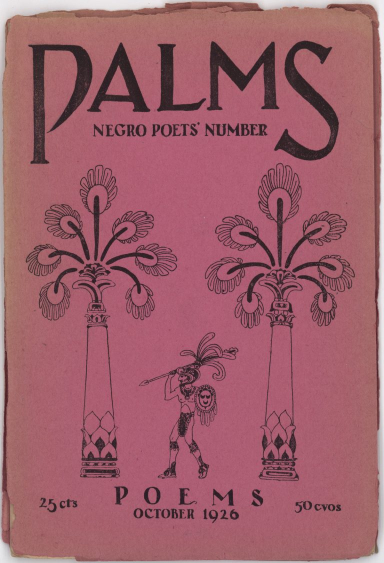 The Palms “Negro Poet’s Number” (October 1926).