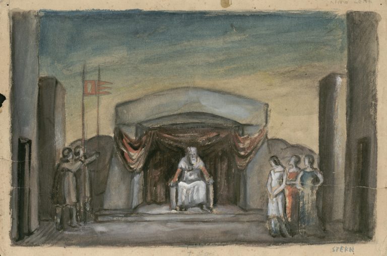 Who is polonius in hamlet image