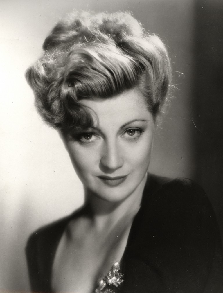Stella Adler. This publicity photograph was probably taken in 1937, the year Stella's first film "Love On Toast" was released.