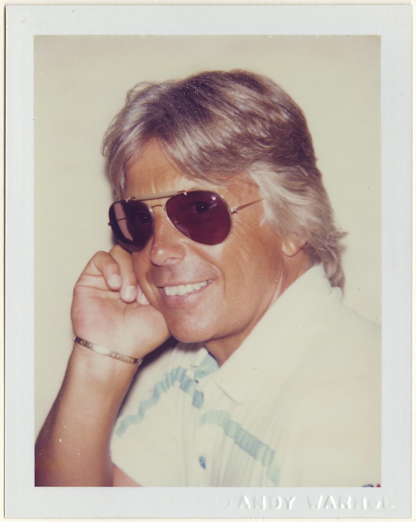 Andy Warhol (American, 1928–1987). Robert Miller, 1983. Dye diffusion print, 10.8 x 8.5 cm. Harry Ransom Center, gift of the Andy Warhol Foundation © 2016 The Andy Warhol Foundation for the Visual Arts, Inc. / Artists Rights Society (ARS), New York