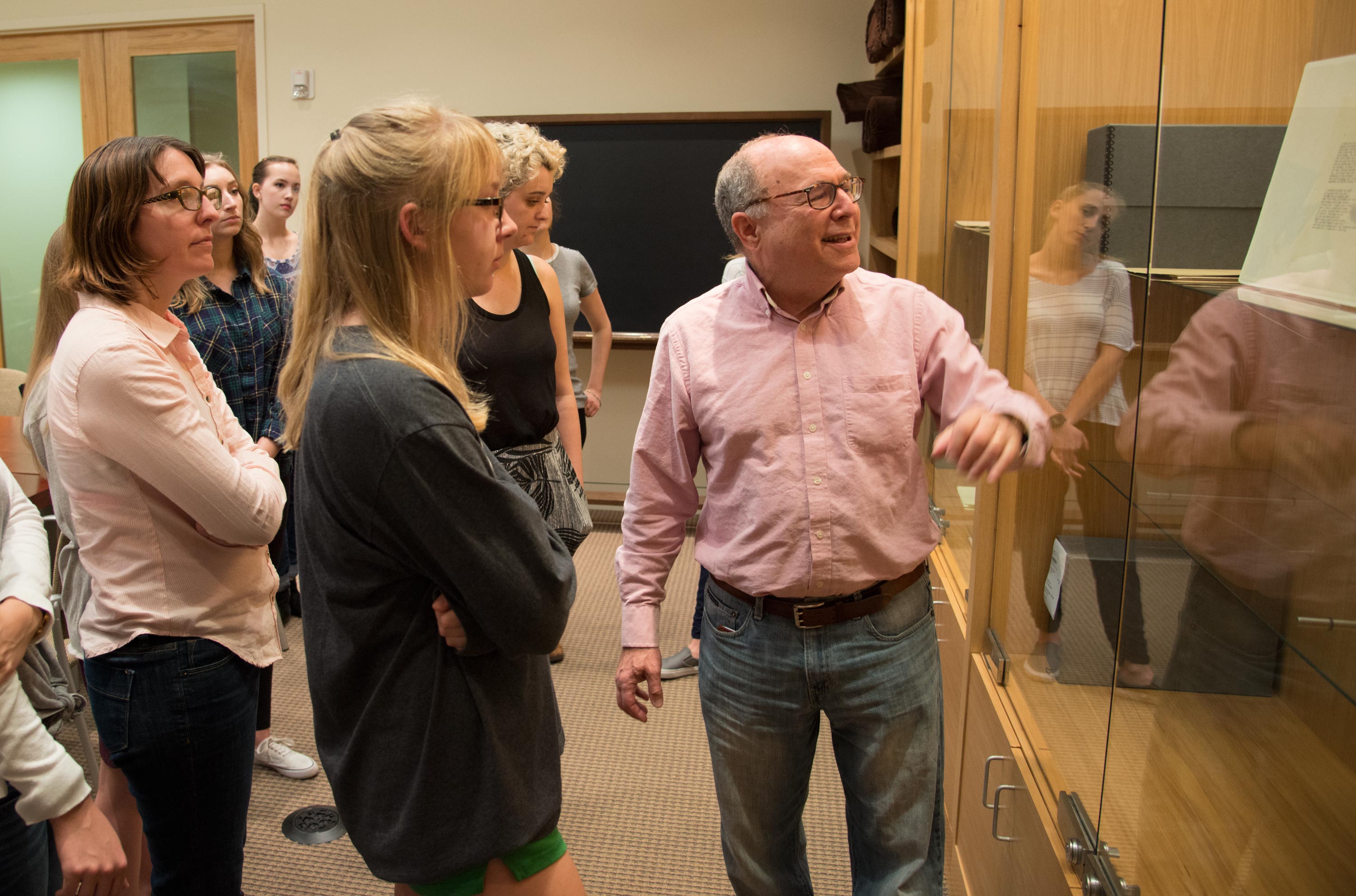 Out of the classroom, into the collections: Undergraduate class brings students to Ransom Center archives