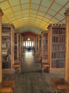 Magdalen College Library, Oxford University, as it looks today.