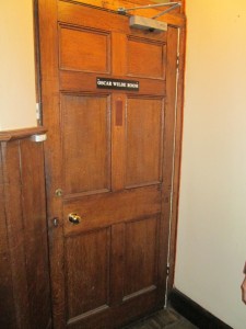 Oscar Wilde’s dormitory room at Magdalen College.