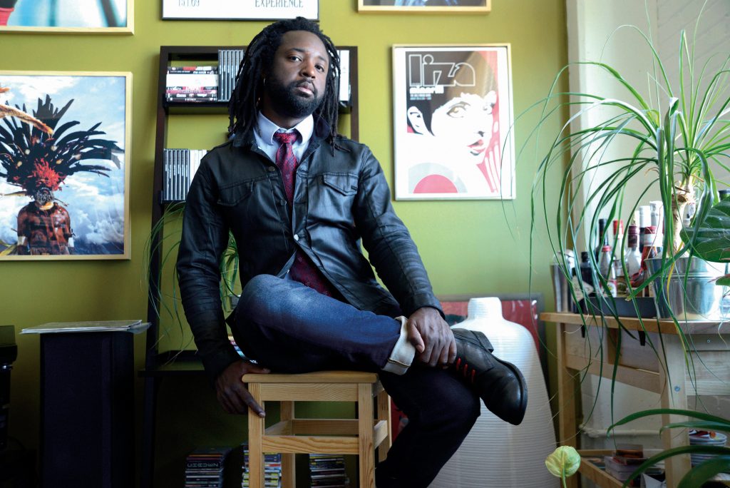 Marlon James. Photo by Jeffrey Skemp.