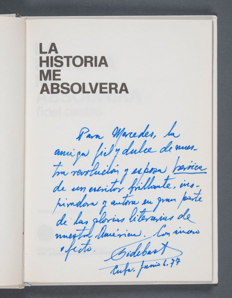 Fidel Castro's "La historia me absolvera" (1973). Photos by Pete Smith.