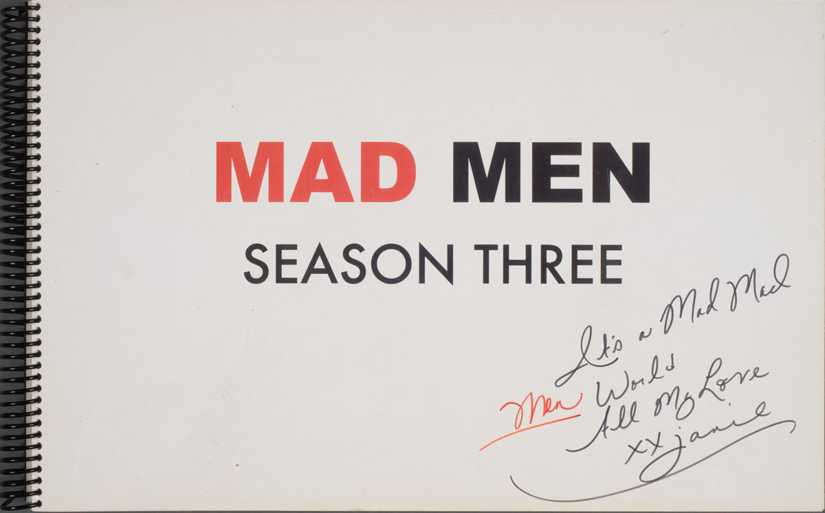 Interview with Matthew Weiner, creator, executive producer, writer, and director of the series Mad Men