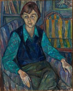 Emanuel Romano, Portrait of Carson McCullers, undated. From the Art Collection at the Harry Ransom Center.