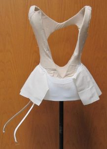 Fosshape is covered, with added padding, “panniers” and “leg extension”