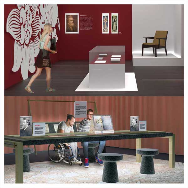 School of Architecture students collaborate with Ransom Center to learn exhibition design