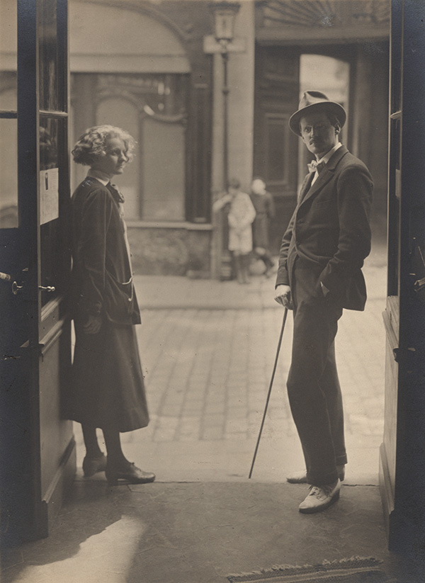 Sylvia Beach and James Joyce