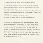 An early plot outline for Night Soldiers.