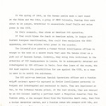 A draft of a plot summary for Night Soldiers.