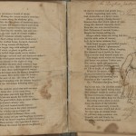 Page from John Greenleaf Whittier's "Moll Pitcher" (1832).