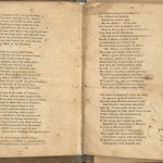 Page from John Greenleaf Whittier's "Moll Pitcher" (1832).