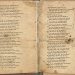 Page from John Greenleaf Whittier's "Moll Pitcher" (1832).