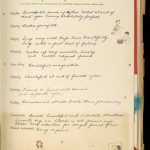 A teacher reports on Mamet's "Special Aptitudes," noting his "Wonderful imagination" for storytelling. David Mamet papers. © David Mamet