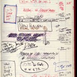 David Mamet's planner for Dec. 14-15, 1977. David Mamet papers. © David Mamet