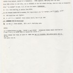 Preliminary shot pages and notes for "The Tell," which became House of Games (1987). © David Mamet.