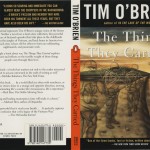 Jacket cover design for "The Things They Carried."