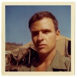 Snapshot of O'Brien in Vietnam. Unknown date and photographer.