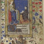 The Belleville Book of Hours (mid-15th-century), once belonged to Marie de Belleville, daughter of Charles VI of France and is the finest illuminated manuscript in the collection. Books of Hours were used for private devotional purposes.