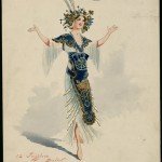 Attilio Comelli (1858-1925) Costume design for Jugglers in Aladdin, 1909