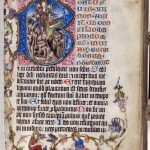 The Ferial Psalter and the Dominican Processional are both 15th-century musical manuscripts. Ferial psalters are divided into eight sections: seven for the psalms for matins through the week and the eighth containing the psalms for vespers.